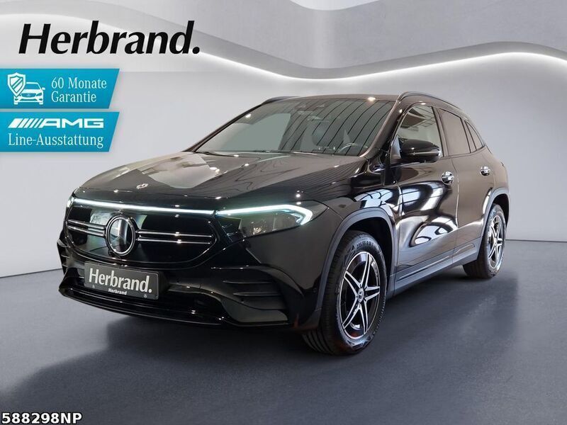 Metalliclack kosmosschwarz Gebraucht 2022 Mercedes EQA250 AMG SUV | 34.440 € (Fairer Preis) - Bild 1/4