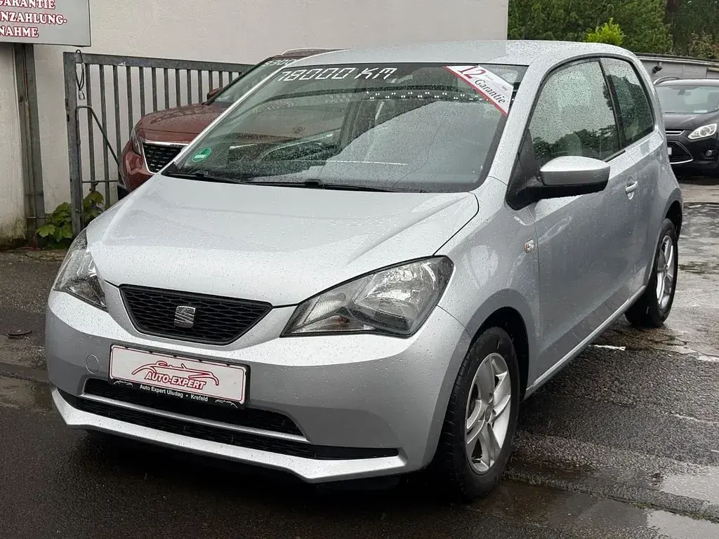 Używany Seat Mii Style 60 KM (44 kW) 2013 Srebrny Hatchback