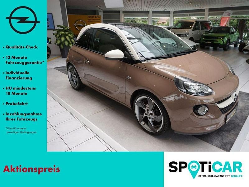 Braun Gebraucht 2014 Opel Adam Glam Kleinwagen | 10.790 € (Teuer) - Bild 1/4