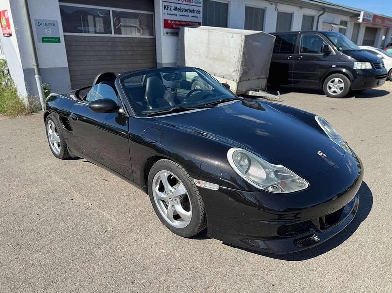 Gebraucht Porsche Boxster 220 PS (161 kW) 2001 Schwarz Cabrio