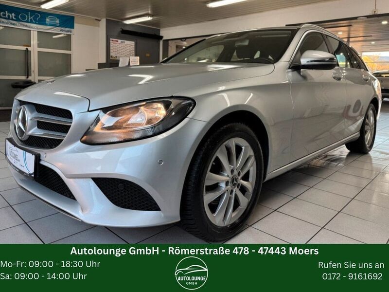 Silber Gebraucht 2018 Mercedes C200 Avantgarde Kombi | 17.800 € (Fairer Preis) - Bild 1/4