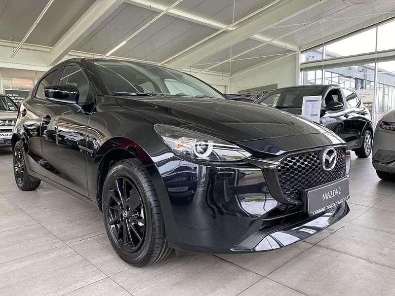 Jet black Gebraucht 2023 Mazda 2 Homura-Line Kleinwagen | 18.990 € (Fairer Preis) - Bild 1/4