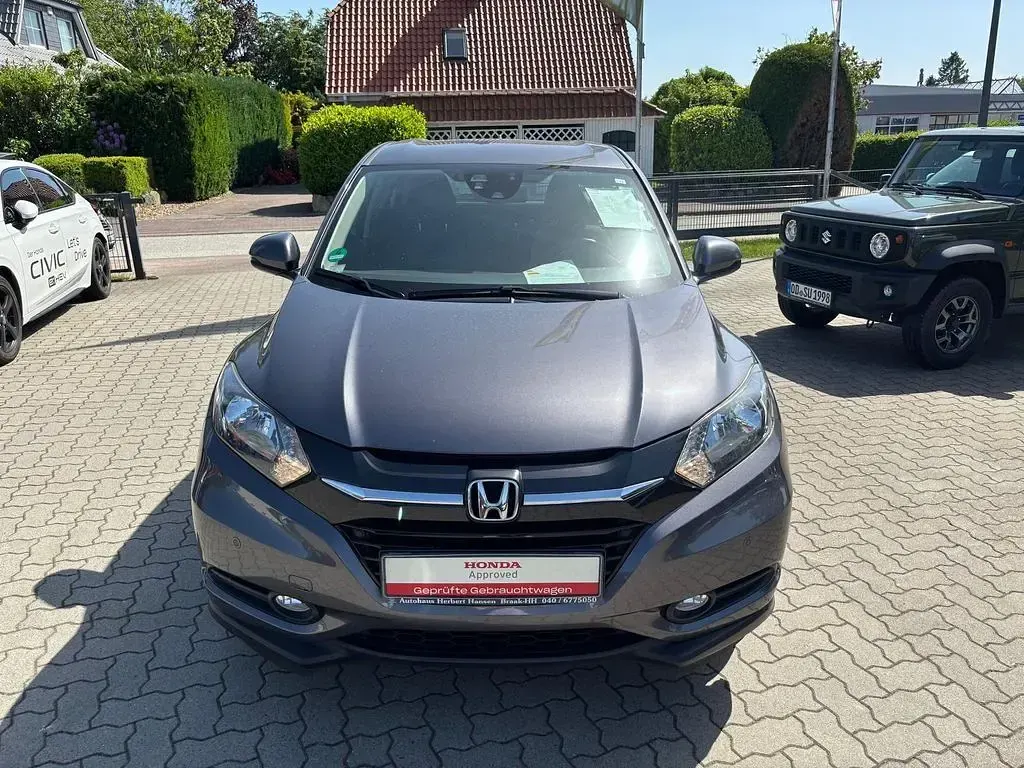 Gebraucht Honda HR-V Elegance 131 PS (96 kW) 2018 Modern steel met. (metallic) SUV
