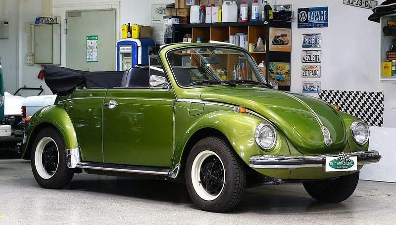 Gebraucht VW Käfer 44 PS (32 kW) 1972 Moos metallic Cabrio