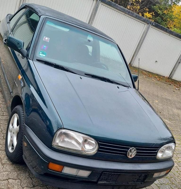 Grün Gebraucht 1997 VW Golf Cabriolet Cabrio | 950 € (Superpreis) - Bild 1/4