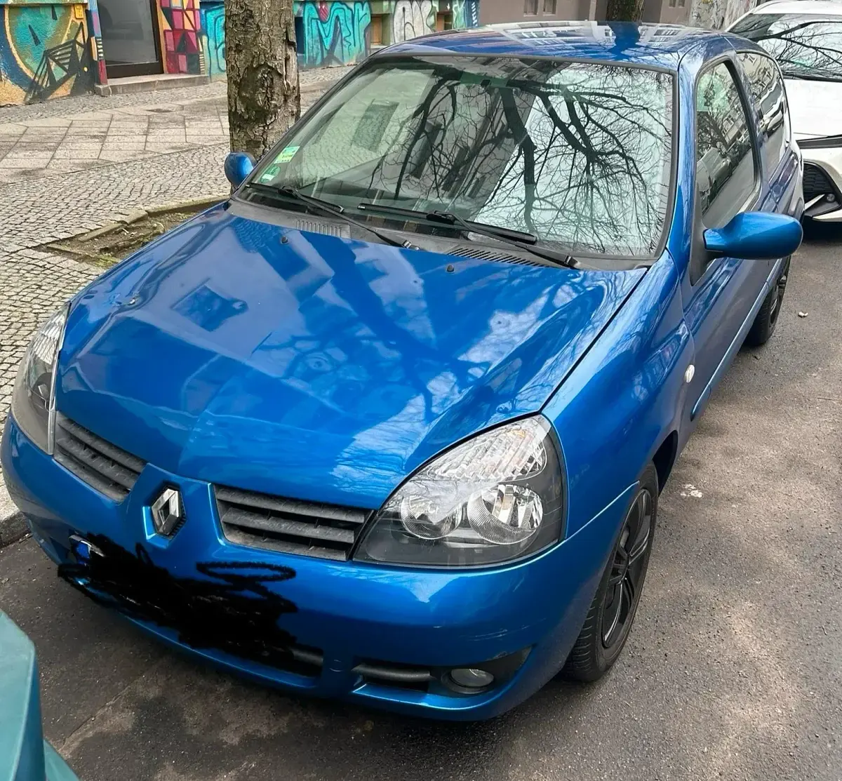 Gebraucht Renault Clio 58 PS (42 kW) 2007 Blau Kleinwagen