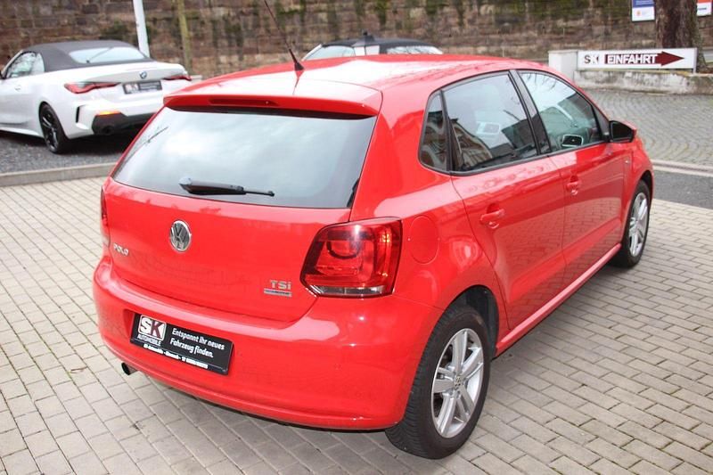 Gebraucht VW Polo Life 105 PS (77 kW) 2014 Rot Kleinwagen