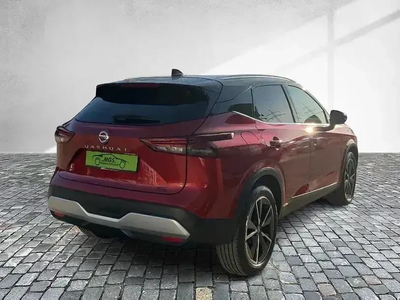 Gebraucht Nissan Qashqai 360º 158 PS (116 kW) 2021 Fuji sunset red / bl SUV