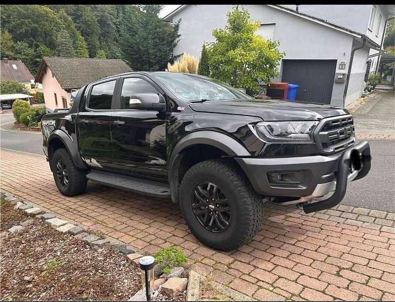 Schwarz Gebraucht 2022 Ford Ranger Raptor Abholung | 48.900 € (Teuer) - Bild 1/4