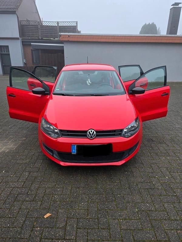 Gebraucht VW Polo 2010 Rot Kleinwagen