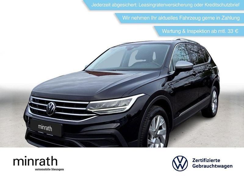 Schwarz Gebraucht 2022 VW Tiguan Allspace Life SUV | 29.880 € (Fairer Preis) - Bild 1/4