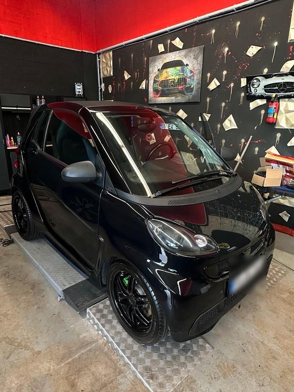 Schwarz Gebraucht 2012 Smart ForTwo Cabrio Brabus Cabrio | 5.700 € (Guter Preis) - Bild 1/4