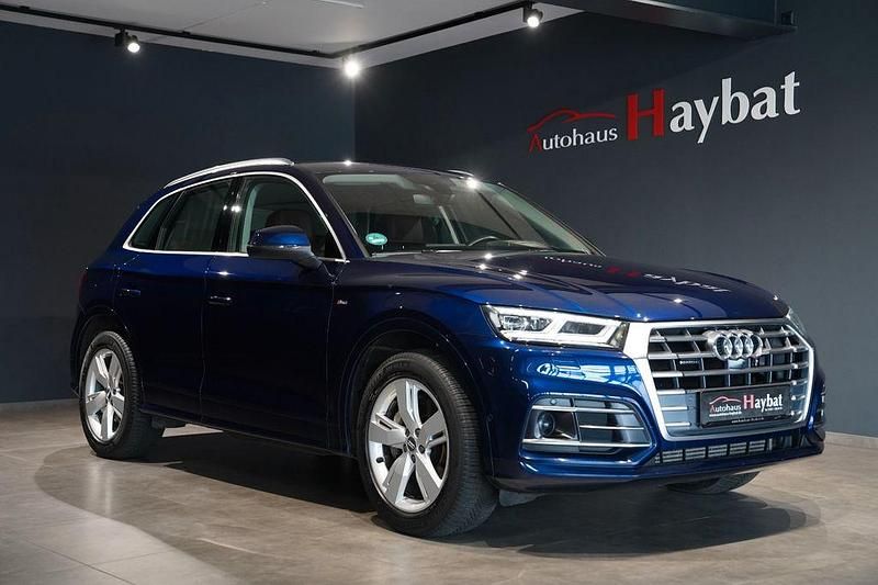 Blau Gebraucht 2018 Audi Q5 S-Line SUV | 34.950 € (Fairer Preis) - Bild 1/4