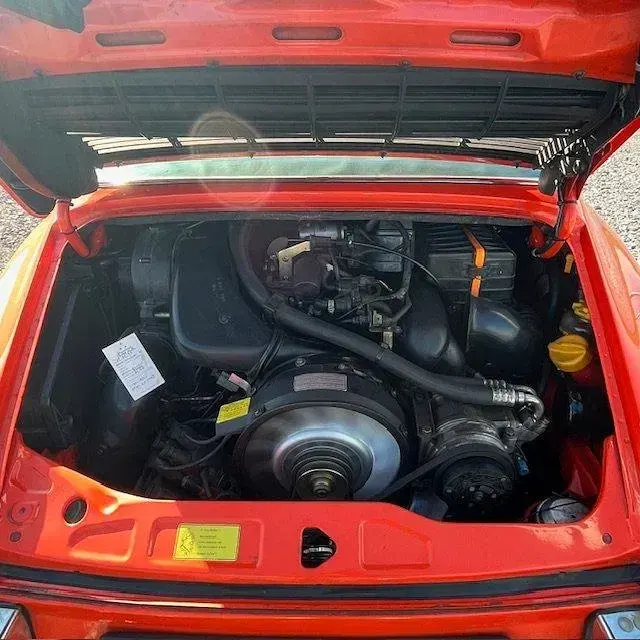 Begagnad Porsche 964 1991 Orange