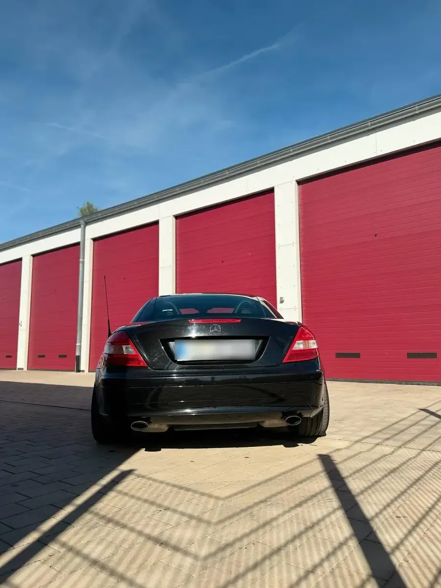 Gebraucht Mercedes SLK200 163 PS (119 kW) 2005 Schwarz Cabrio