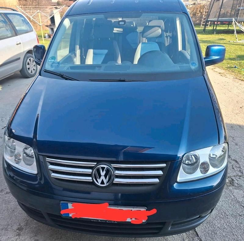 Gebraucht VW Caddy 105 PS (77 kW) 2008 Blau Van / Kleinbus