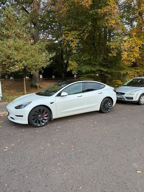 Gebraucht Tesla Model 3 Performance 377 kW (513 PS) 2023 Weiß Limousine
