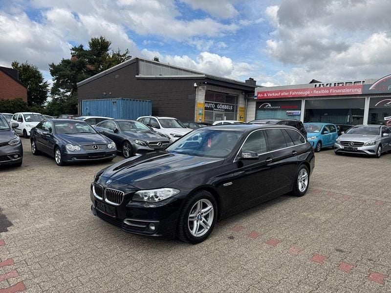 Saphirschwarz Gebraucht 2014 BMW 520 Comfort Edition Kombi | 10.390 € (Guter Preis) - Bild 1/4
