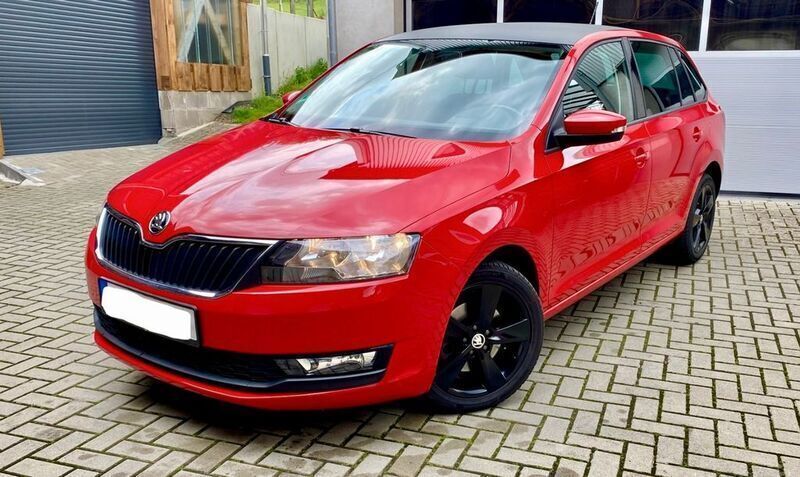 Rot Gebraucht 2018 Skoda Rapid Limousine | 9.790 € (Superpreis) - Bild 1/4