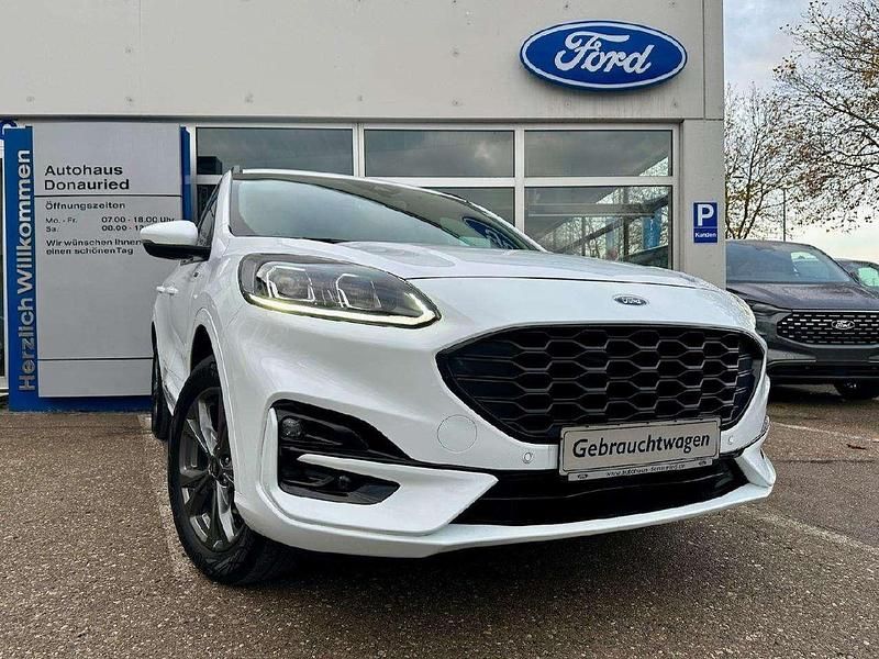Frostweiß Gebraucht 2022 Ford Kuga ST-Line X SUV | 29.990 € (Etwas zu teuer) - Bild 1/4