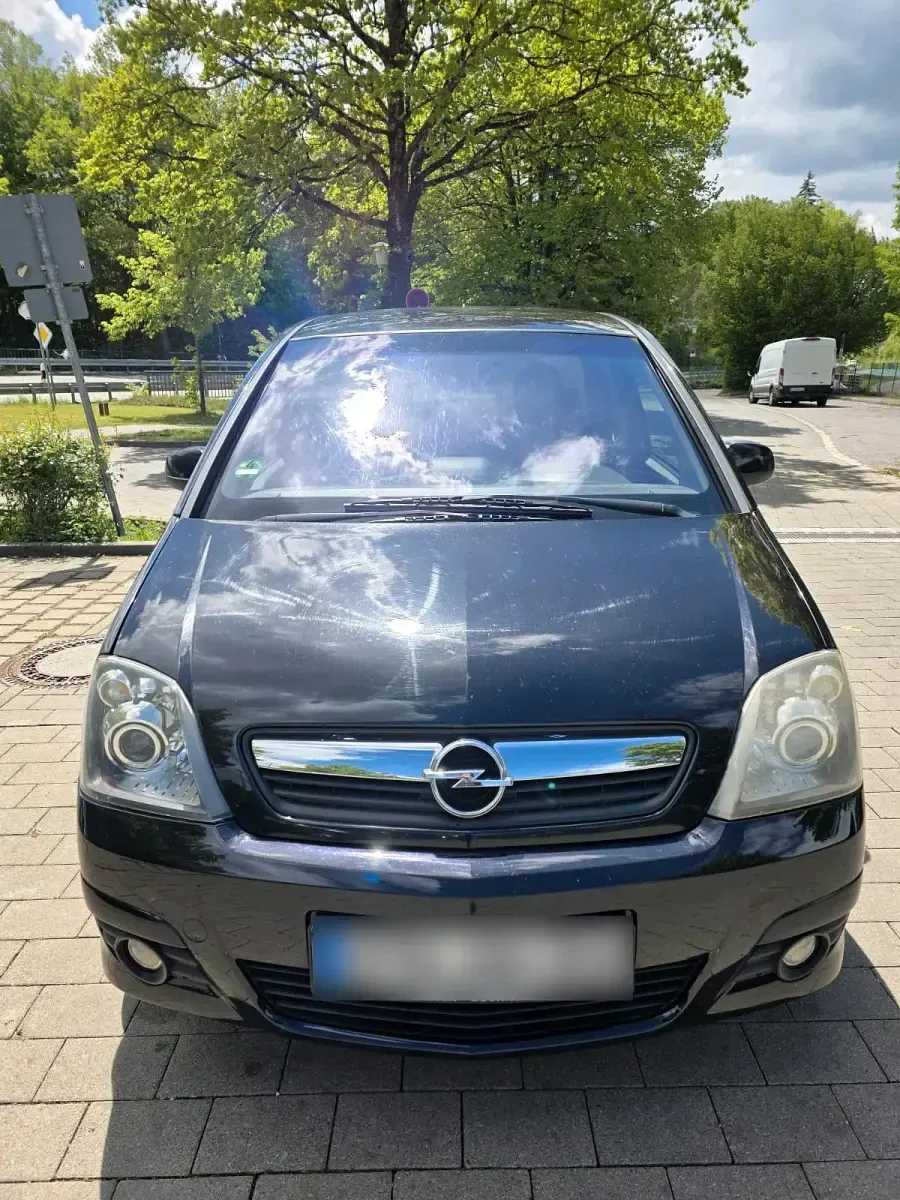 Gebraucht Opel Meriva 105 PS (77 kW) 2008 Schwarz Van / Kleinbus