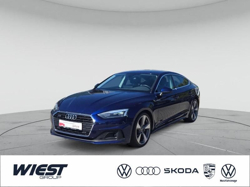 Gebraucht Audi A5 Sportback Basis 286 PS (210 kW) 2022 Navarrablau metallic Kleinwagen