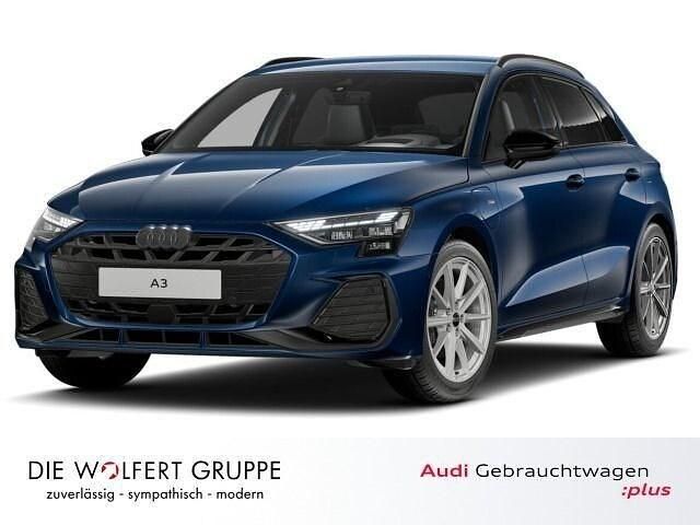 Ascariblau metallic Gebraucht 2025 Audi A3 Sportback e-tron S-Line Kleinwagen | 43.265 € - Bild 1/4
