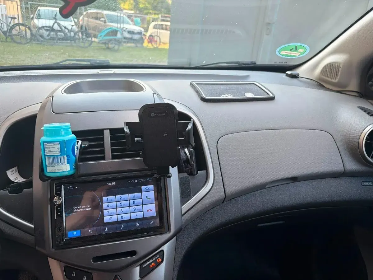 Gebraucht Chevrolet Aveo LT 86 PS (63 kW) 2012 Schwarz Kleinwagen