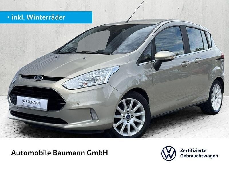 Grau Gebraucht 2015 Ford B-MAX Titanium Van / Kleinbus | 9.750 € (Fairer Preis) - Bild 1/4