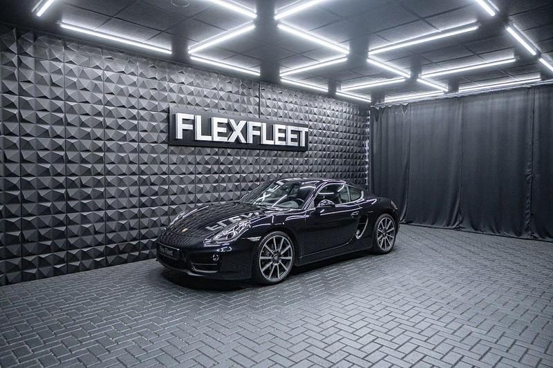 Schwarz Gebraucht 2016 Porsche Cayman Black Edition Coupé | 54.990 € - Bild 1/4