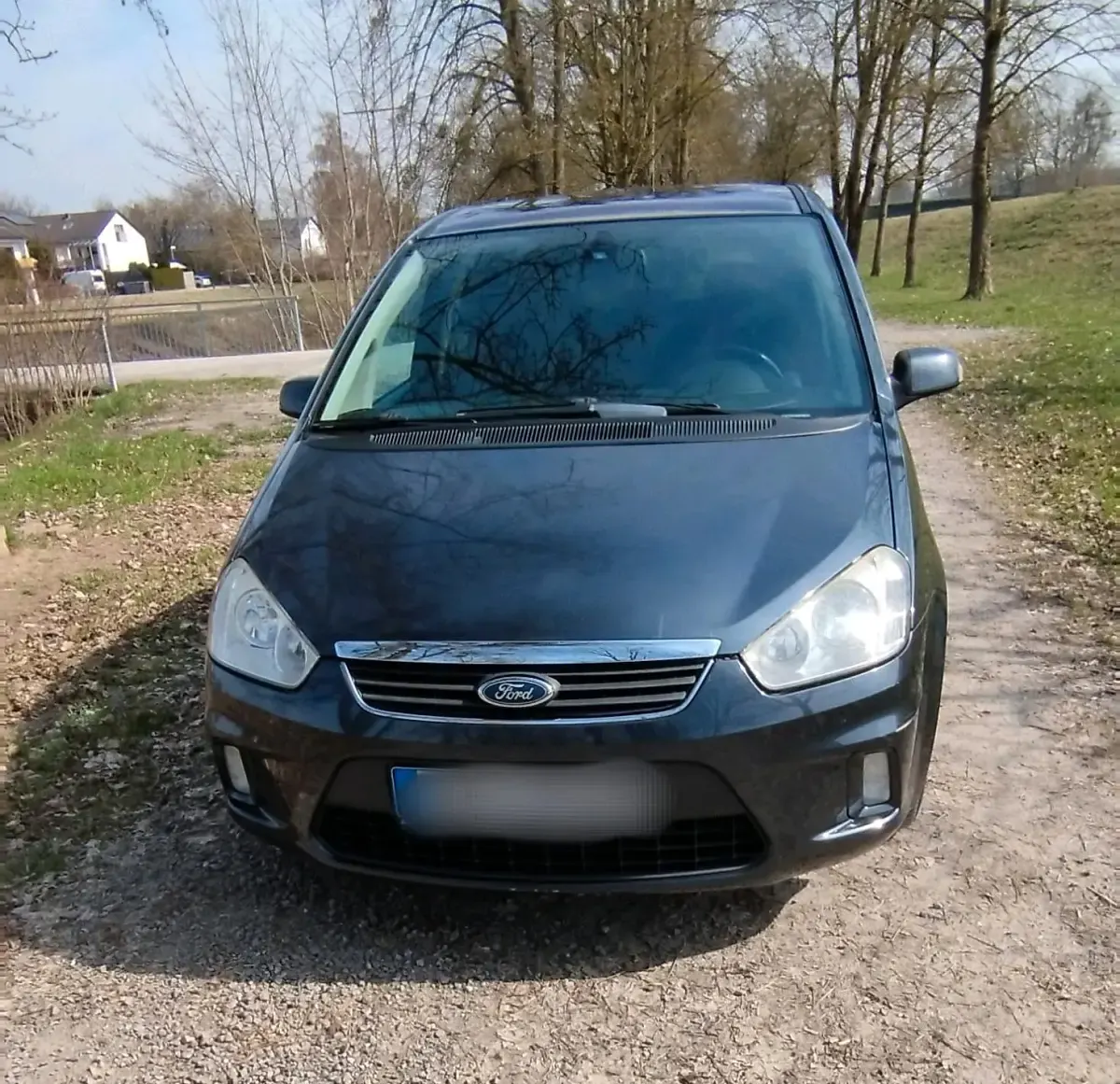 Gebraucht Ford C-MAX 125 PS (91 kW) 2009 Grau Van / Kleinbus