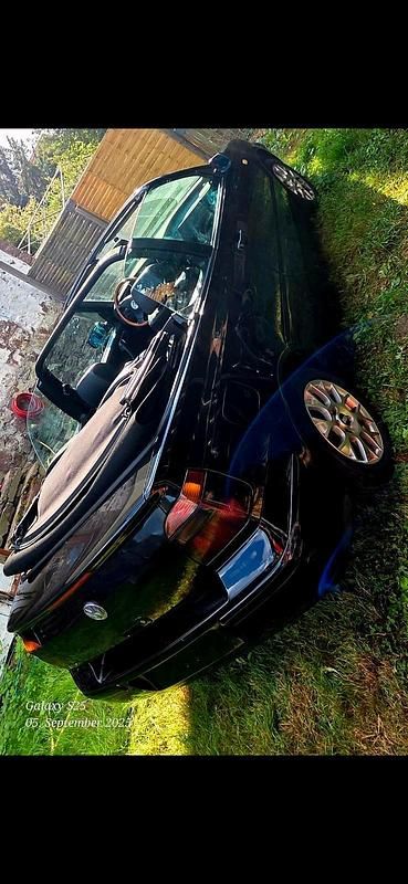 Gebraucht VW Golf Cabriolet Karmann 101 PS (74 kW) 2000 Schwarz Cabrio