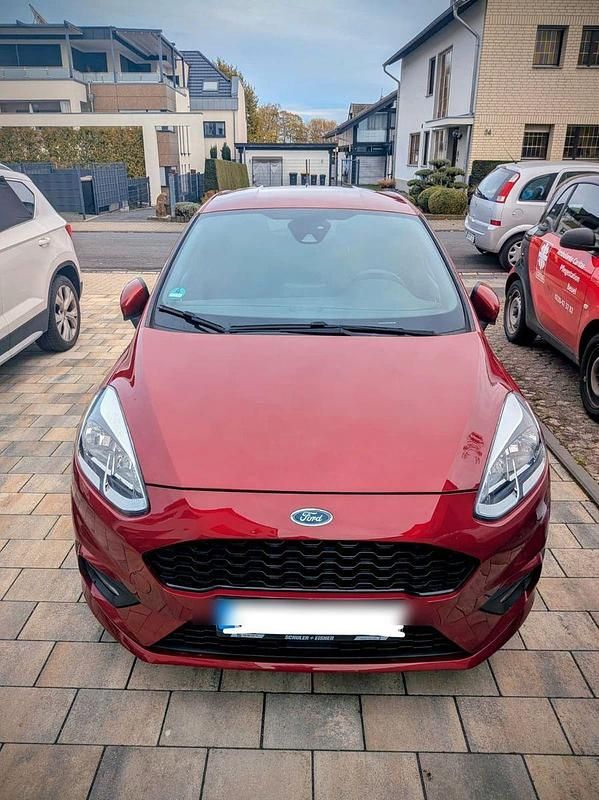 Gebraucht Ford Fiesta ST-Line 101 PS (74 kW) 2018 Rot Kleinwagen