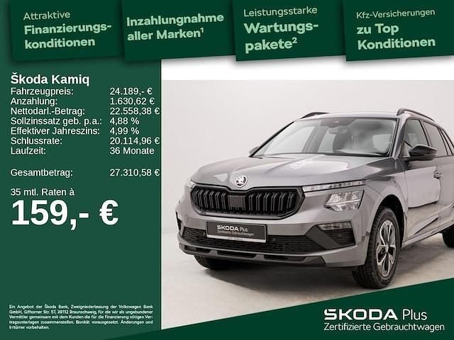 Gebraucht Skoda Kamiq Selection 150 PS (110 kW) 2024 Graphitegrau metallic SUV
