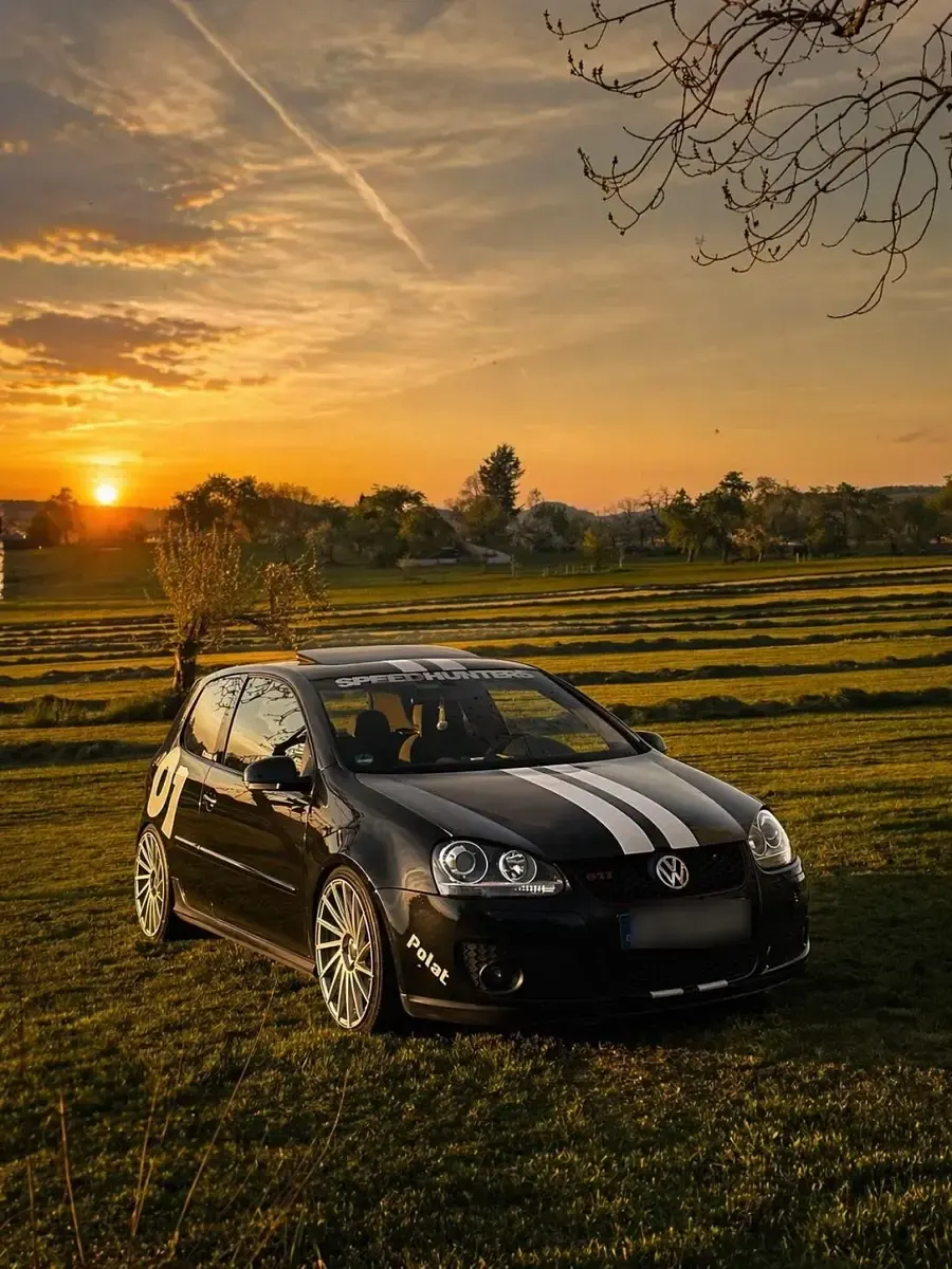 Gebraucht VW Golf V GTI 250 PS (183 kW) 2007 Schwarz Kleinwagen