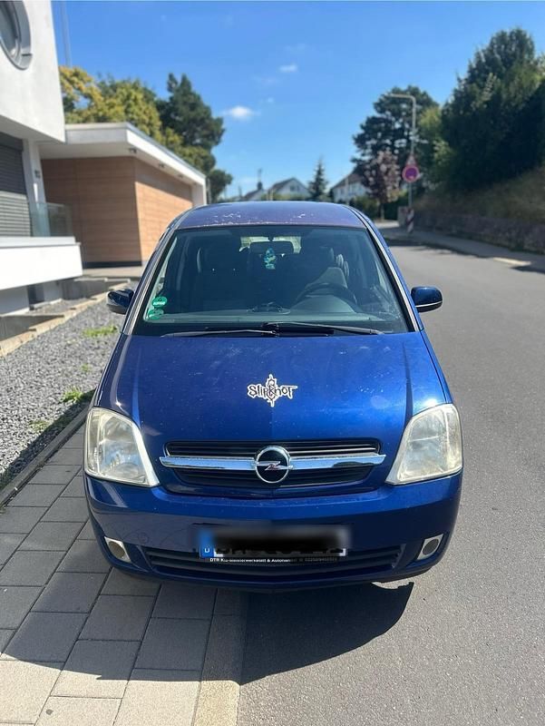Blau Gebraucht 2005 Opel Meriva Van / Kleinbus | 850 € (Guter Preis) - Bild 1/4