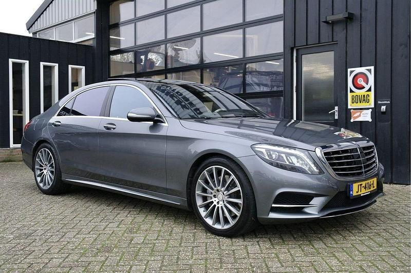 Grau Gebraucht 2016 Mercedes S500 Prestige Limousine | 46.700 € (Fairer Preis) - Bild 1/4