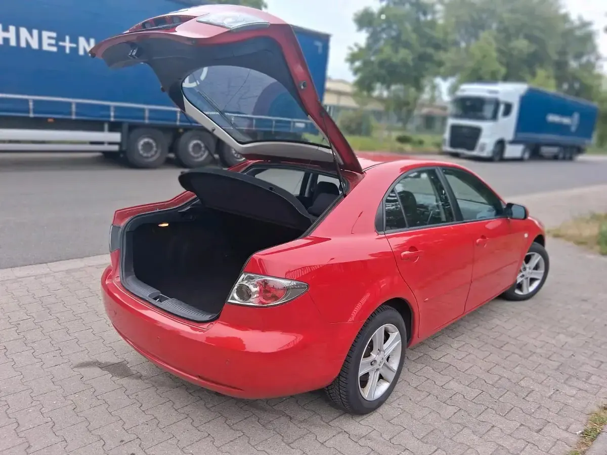 Gebraucht Mazda 6 147 PS (108 kW) 2006 Rot Limousine