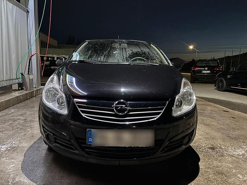 Schwarz Gebraucht 2009 Opel Corsa Kleinwagen | 2.400 € (Fairer Preis) - Bild 1/4