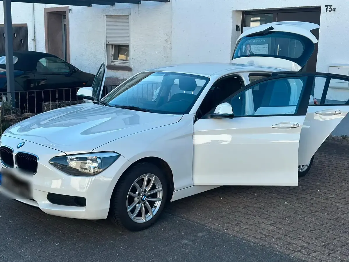 Używany BMW 114 102 KM (75 kW) 2014 Biały Hatchback