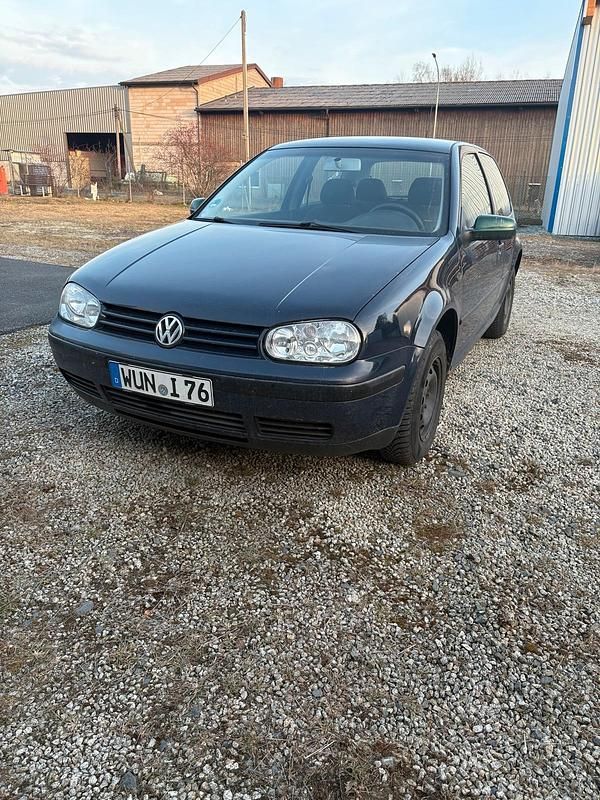 Gebraucht VW Golf IV 1999 Blau Kleinwagen
