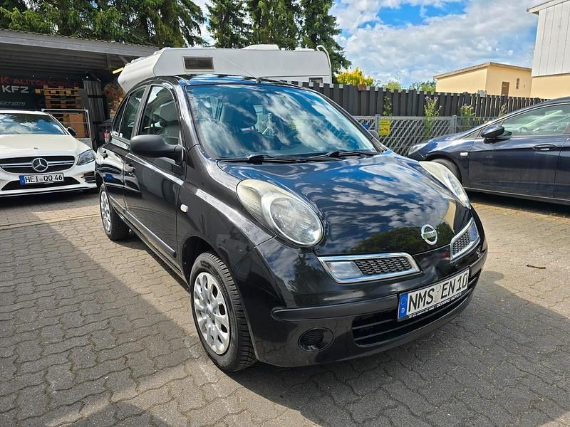 Schwarz Gebraucht 2008 Nissan Micra Kleinwagen | 2.399 € (Teuer) - Bild 1/4