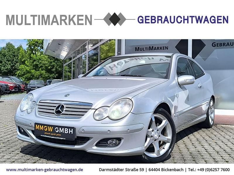 Silber Gebraucht 2005 Mercedes C160 Sport Edition Coupé | 4.990 € (Fairer Preis) - Bild 1/4