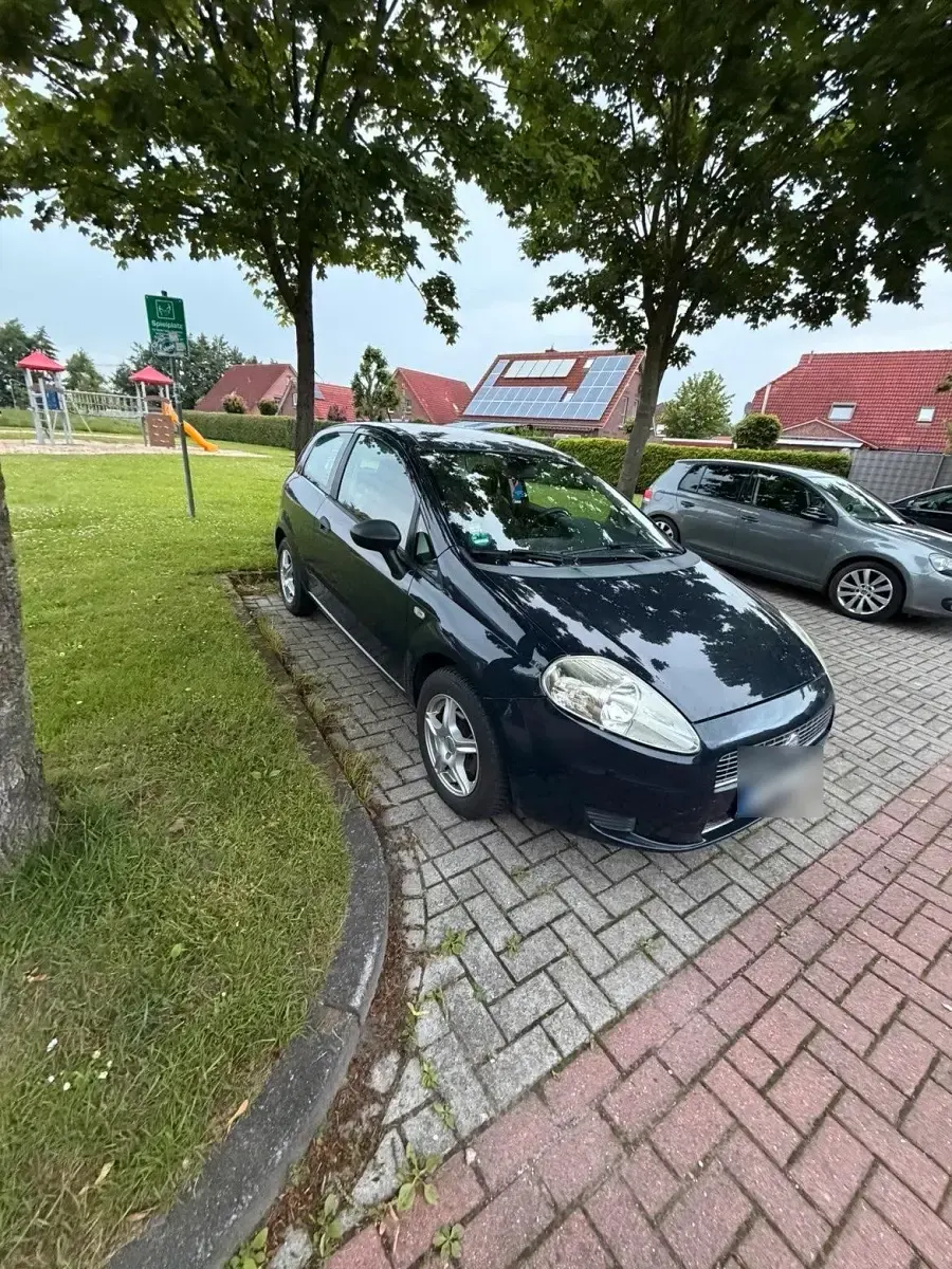 Gebraucht Fiat Punto 65 PS (47 kW) 2009 Blau Kleinwagen