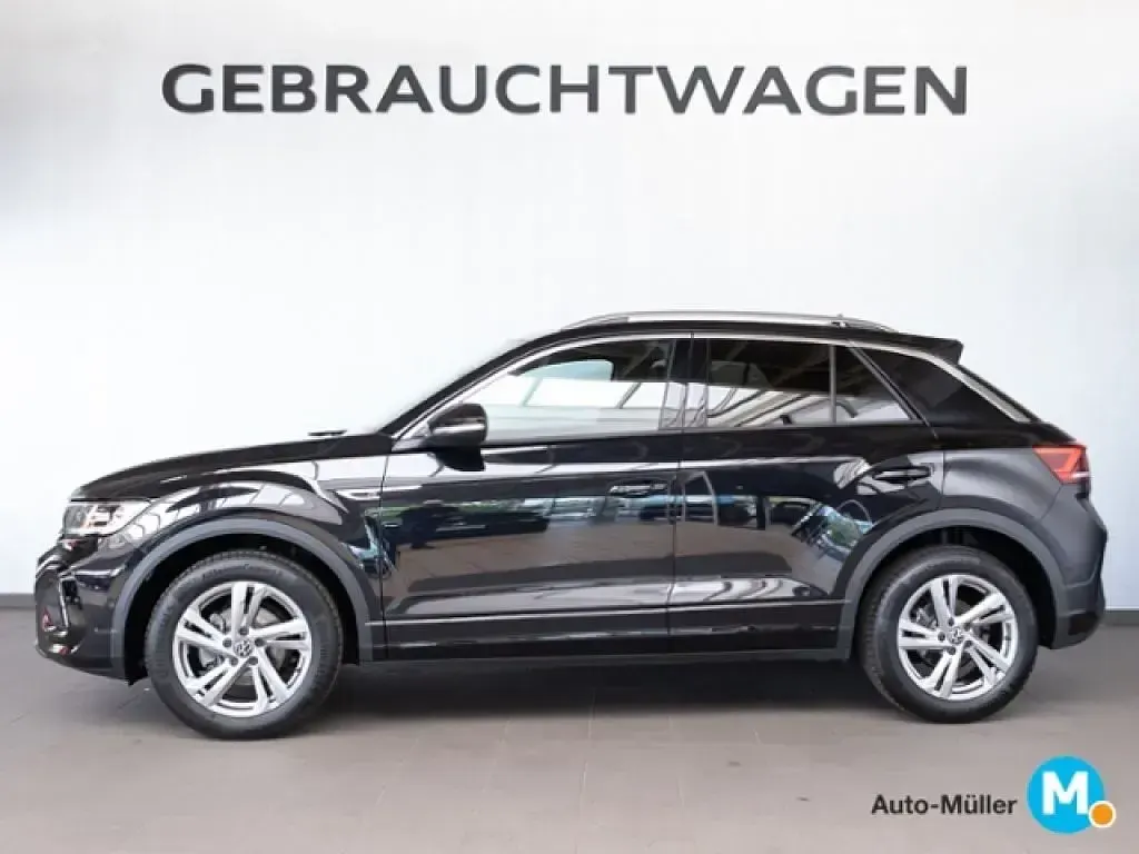 Gebraucht VW T-Roc Cabriolet R-line 150 PS (110 kW) 2025 Deep black perleffekt (metallic) SUV