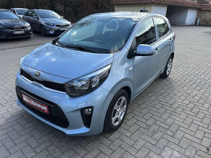 Gebraucht Kia Picanto Edition 7 67 PS (49 kW) 2018 (cu3) celestial blue met. Kleinwagen