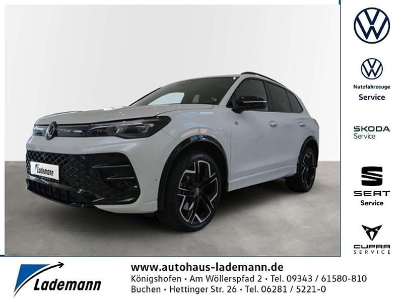 Oryxweiß perlmutteffekt Gebraucht 2024 VW Tiguan R-line SUV | 52.330 € (Guter Preis) - Bild 1/4