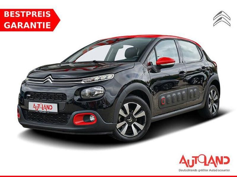 Schwarz Gebraucht 2017 Citroën C3 Shine Kleinwagen | 14.950 € (Teuer) - Bild 1/4