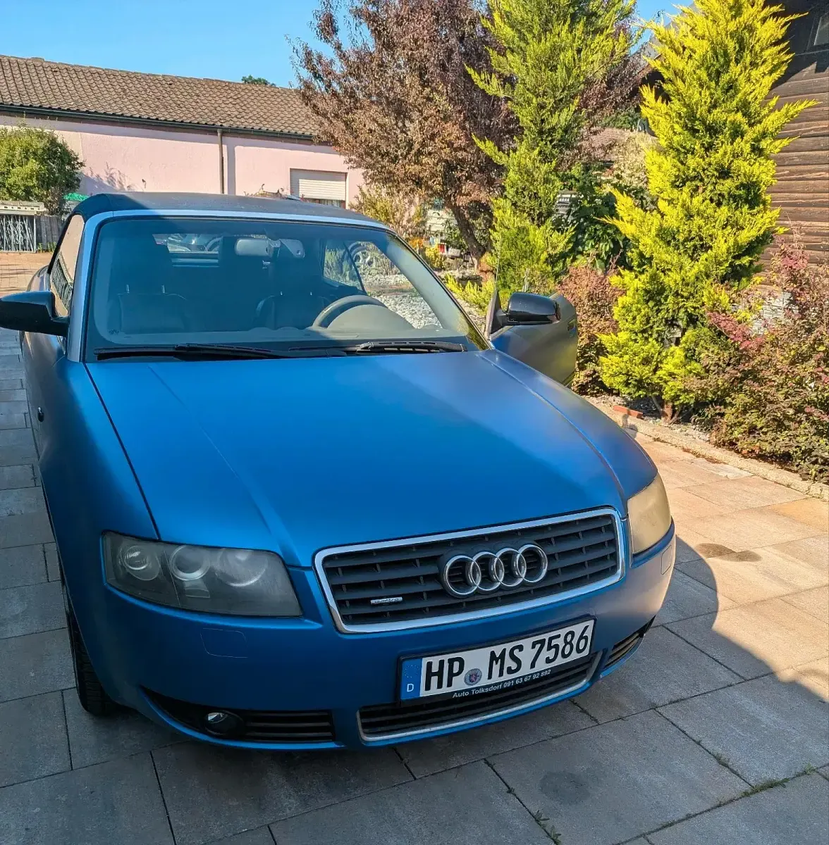 Gebraucht Audi A4 Cabriolet 220 PS (161 kW) 2005 Blau Cabrio