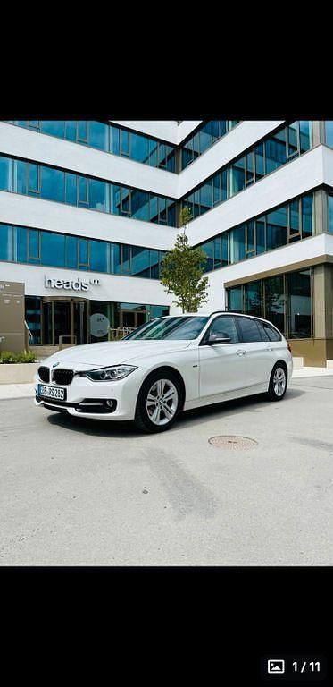 Weiß Gebraucht 2014 BMW 316 Sport Line Kombi | 10.500 € (Fairer Preis) - Bild 1/4